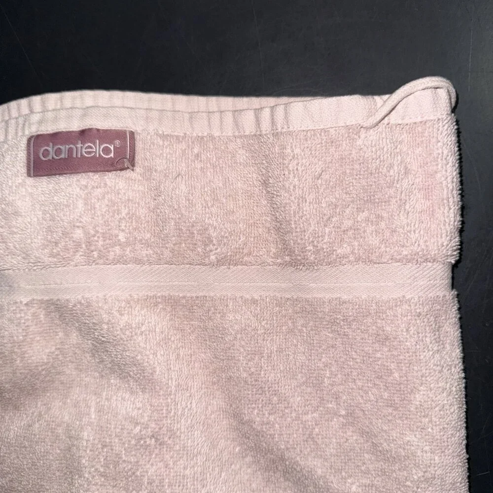 Dantela Pink Hand Towel 100% Cotton Made in Turkey 30